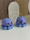 Oktopus Fidget Blau-Lila