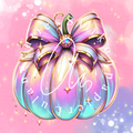 Silikonpapier Glitter Pumpkin