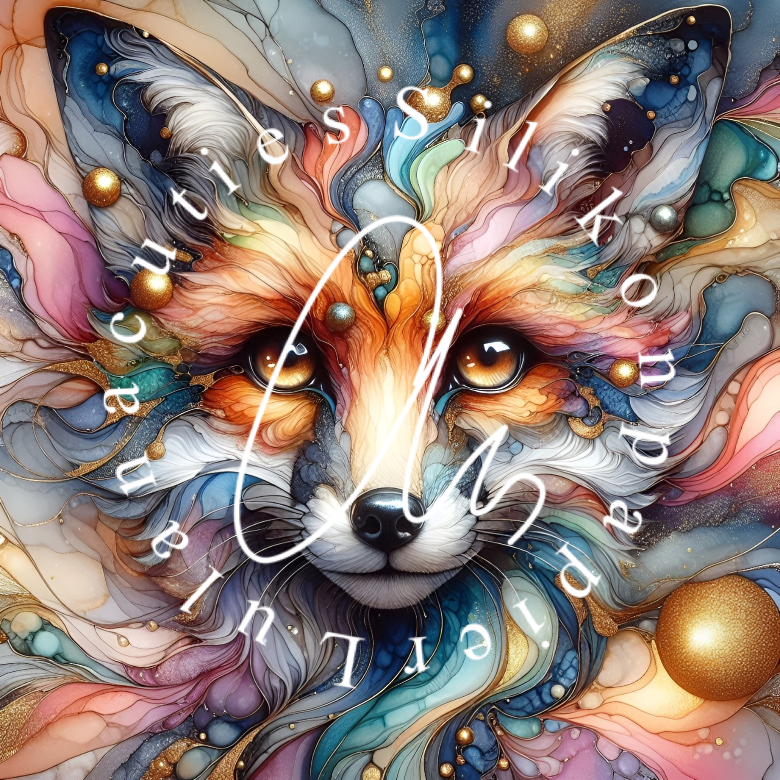 Silikonpapier Dance of Colors Moozyjo.ai