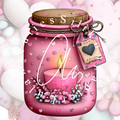 Silikonpapier Candle Rose