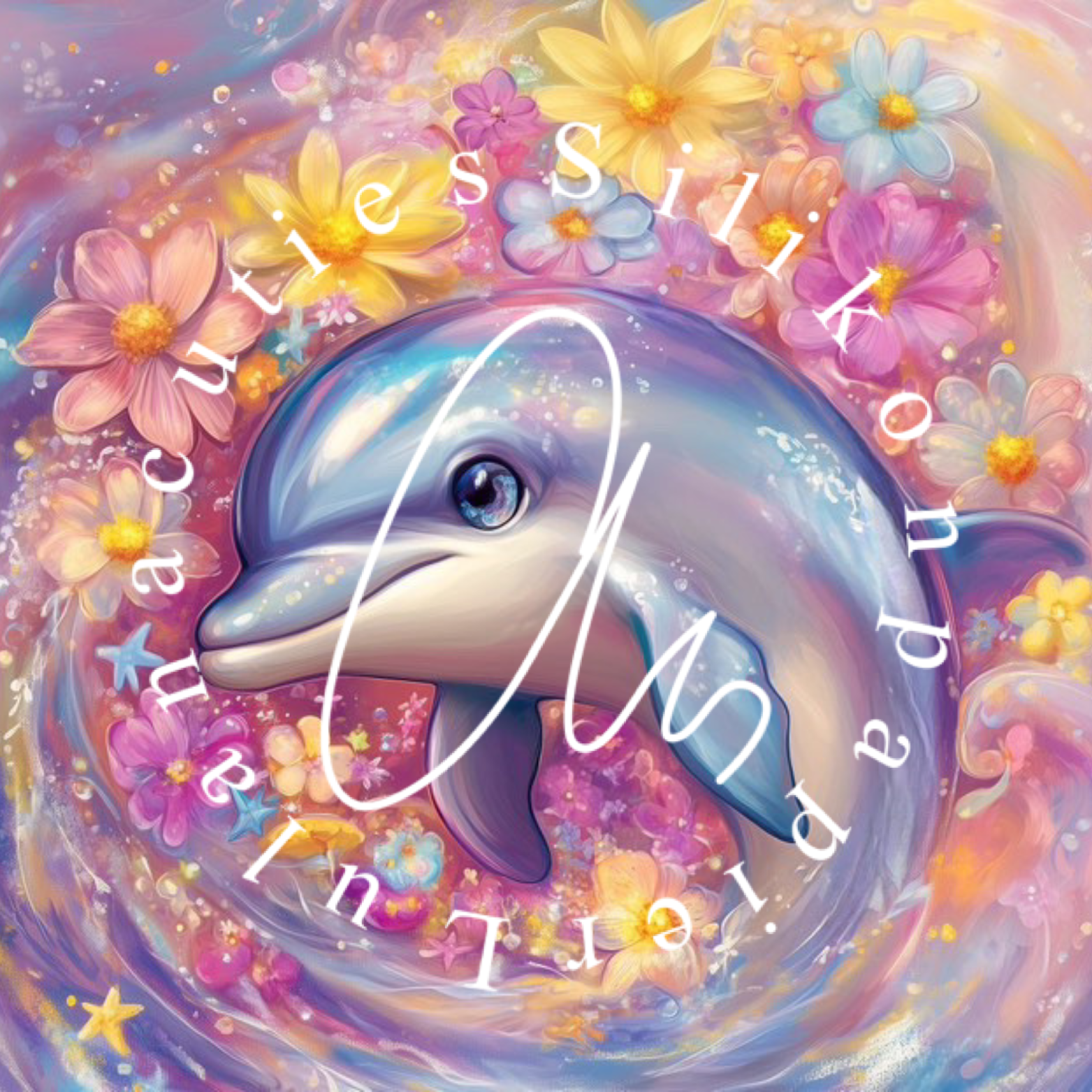 Silikonpapier Delfin By Traumpixxel