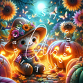Silikonpapier Autumn Scarecrow by Sandrietta