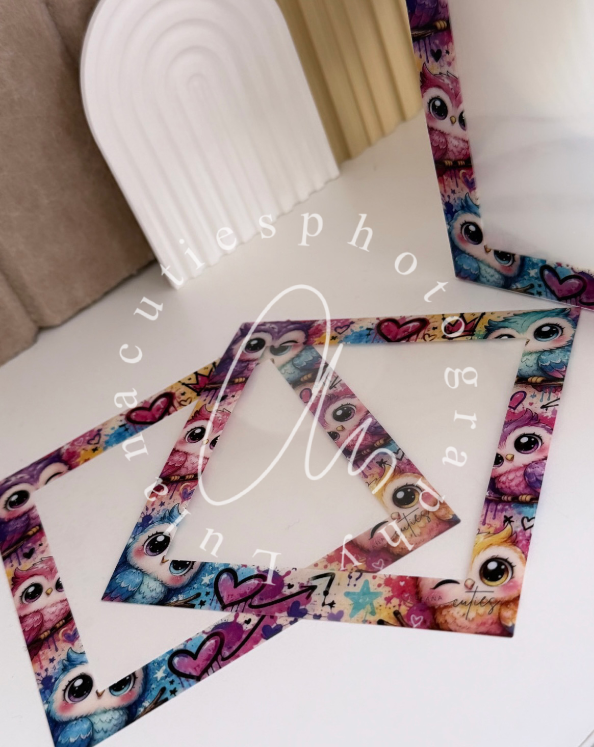 Folien Coverpaper 10ner Pack Eule