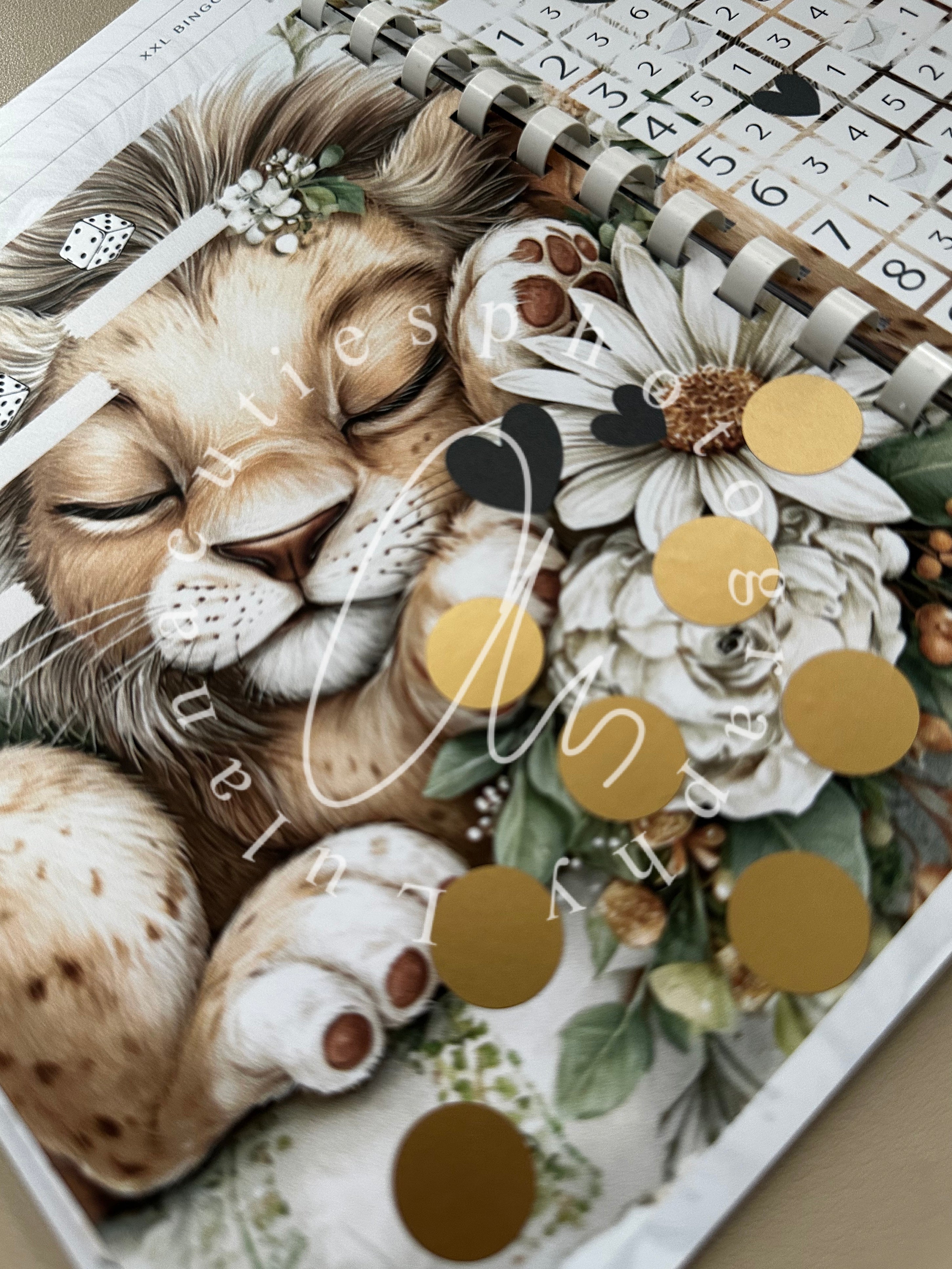 Abgeschlossene Challenges Heft Löwe