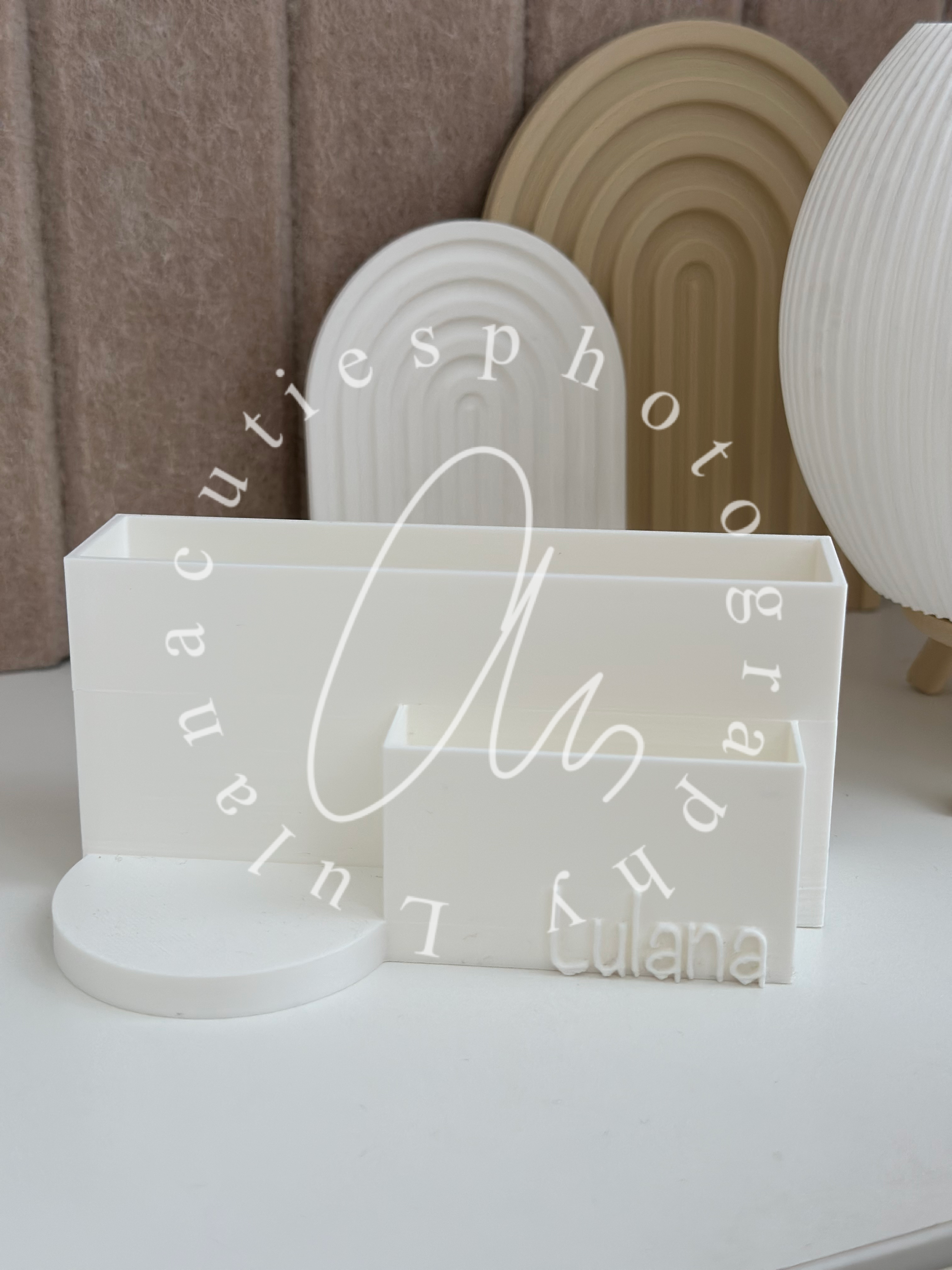 Silikonpapier Organizer weiß