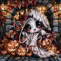 Silikonpapier Nacht der Kürbisse by Lisa Morgan
