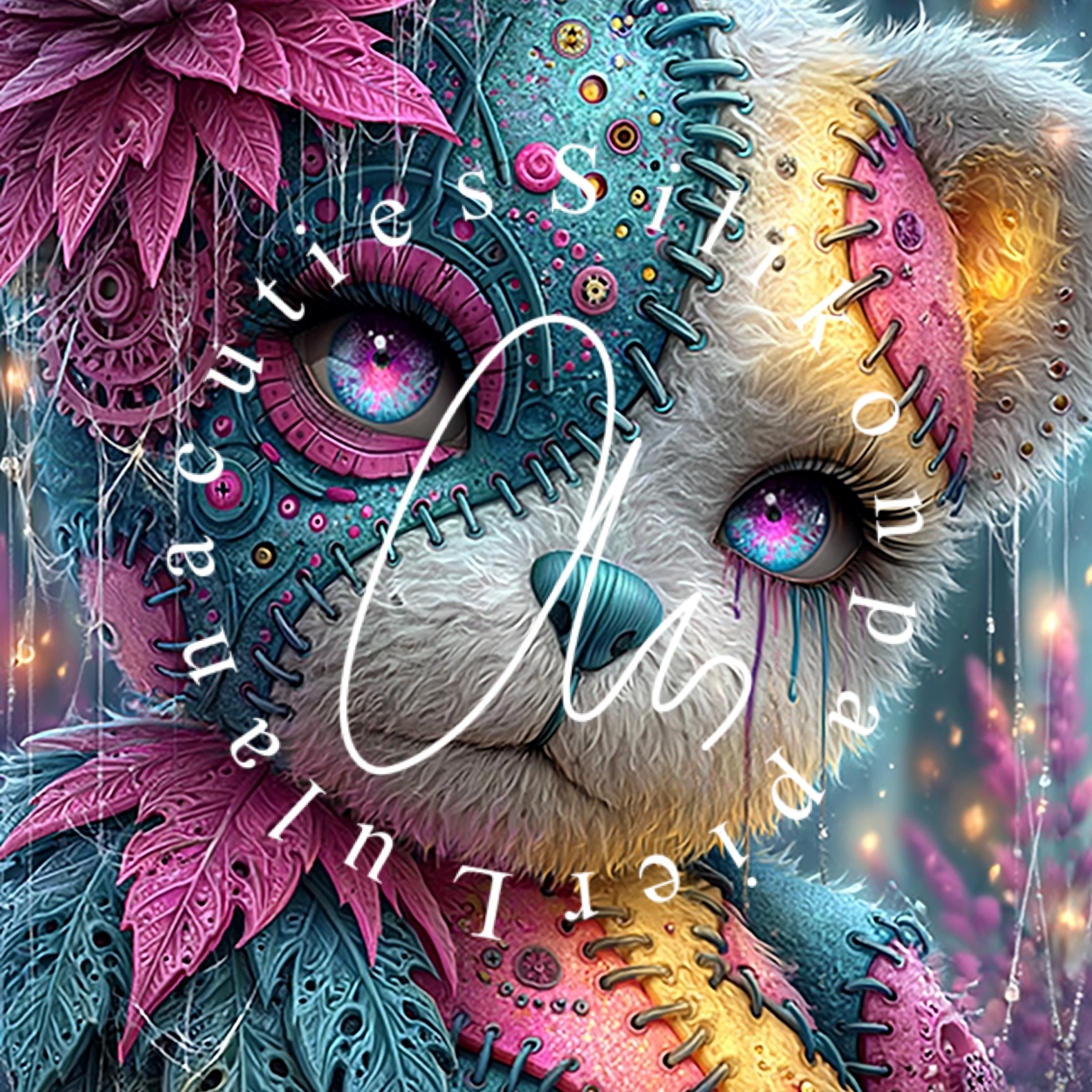 Silikonpapier Clockwork Bear By Elly_A.I