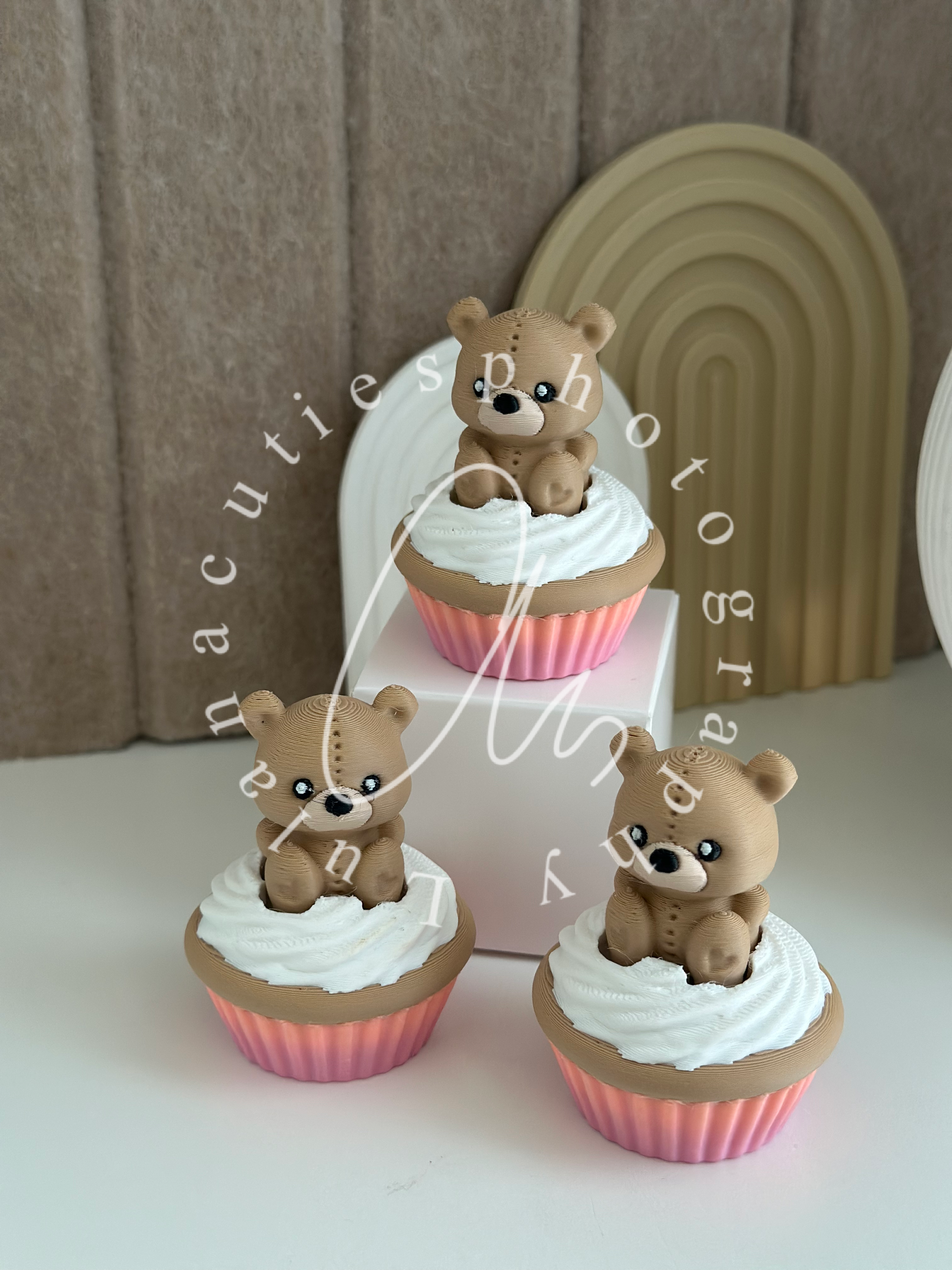 Cupcake Teddy Klicker