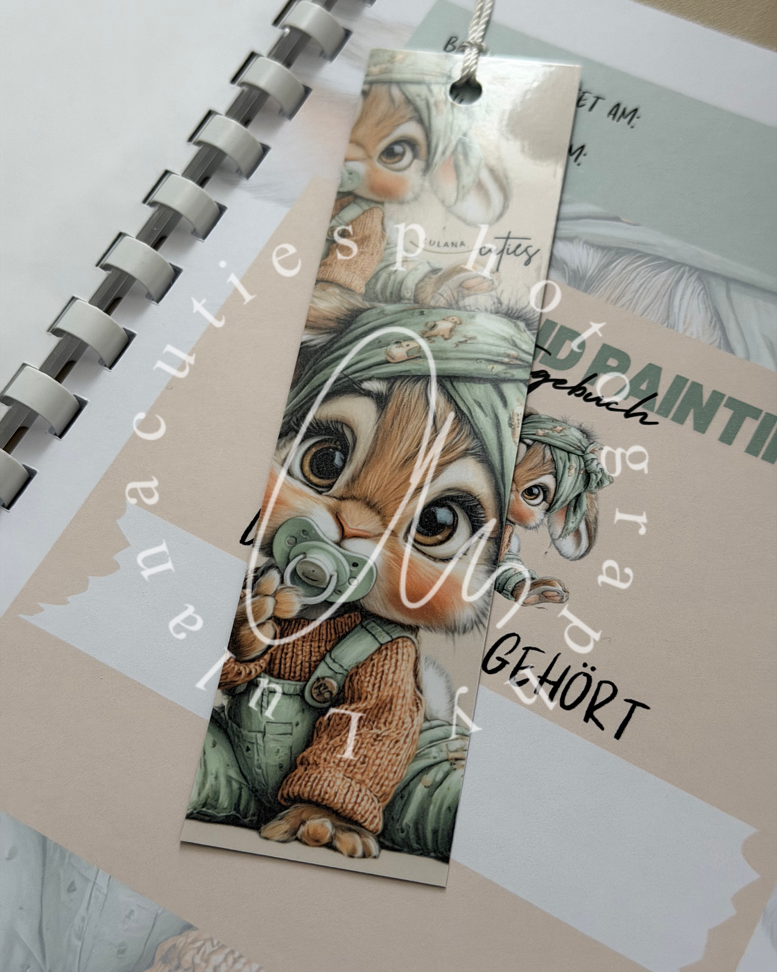 Diamond Painting Tagebuch Cozy Bunny