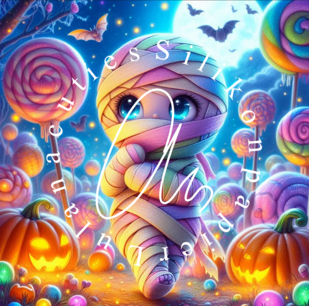Silikonpapier Candy Boo by Sandrietta