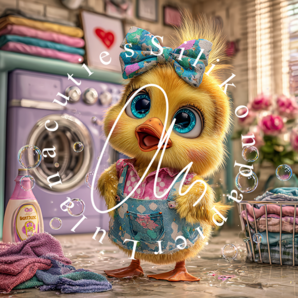 Silikonpapier Wäsche-Püppi by Lisa Morgan