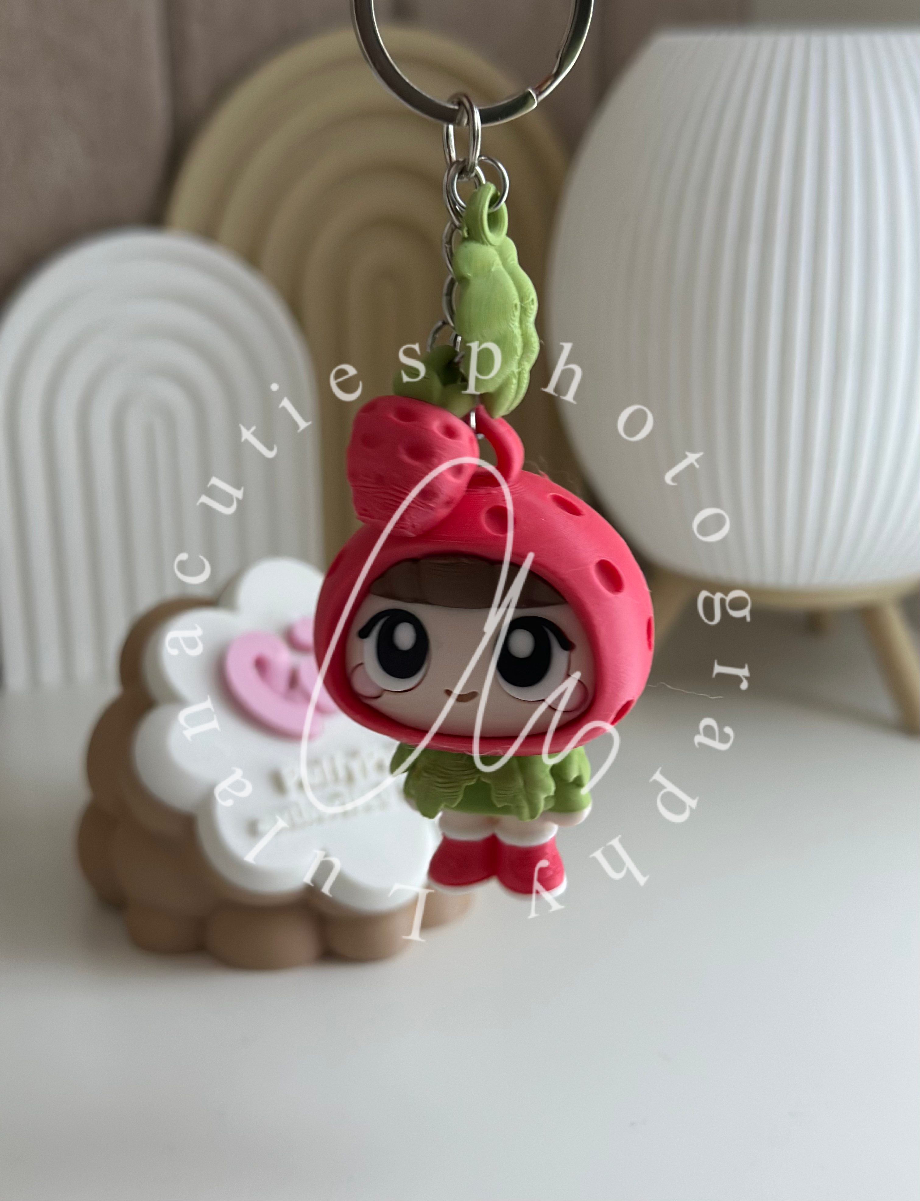 Puffypuff Anhänger Erdbeer-Cutie