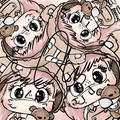 Silikonpapier Schnubbirella Friends beige