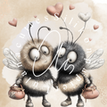 Silikonpapier Bienchen Freunde