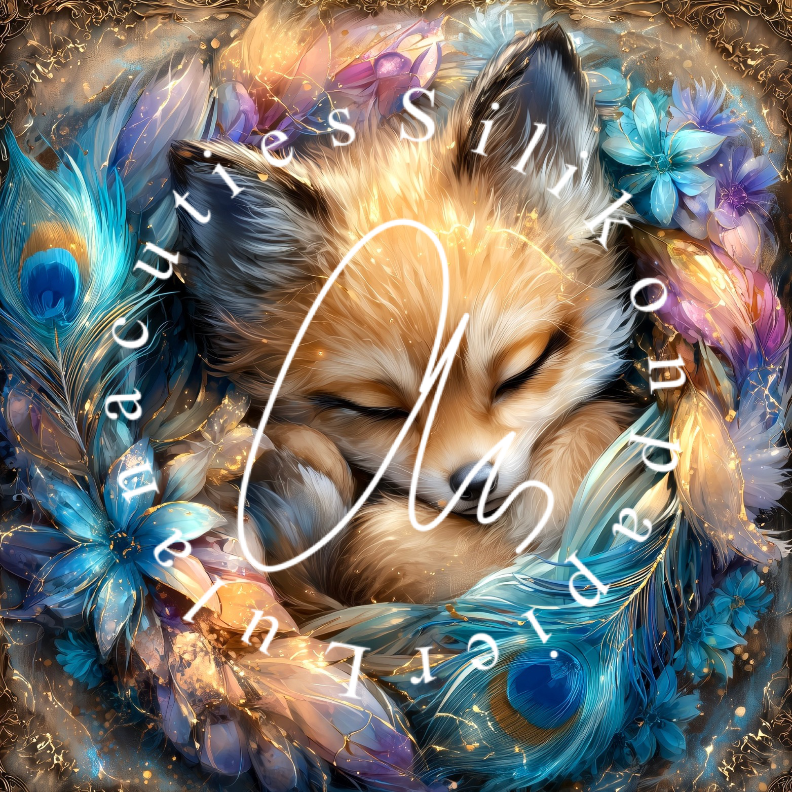 Silikonpapier Fuchs  _sweet_loco_ai