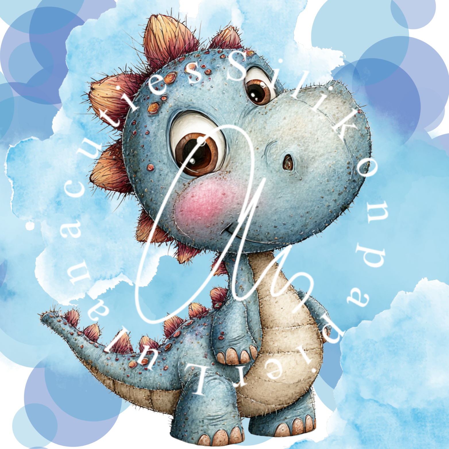 Silikonpapier Dino Domi