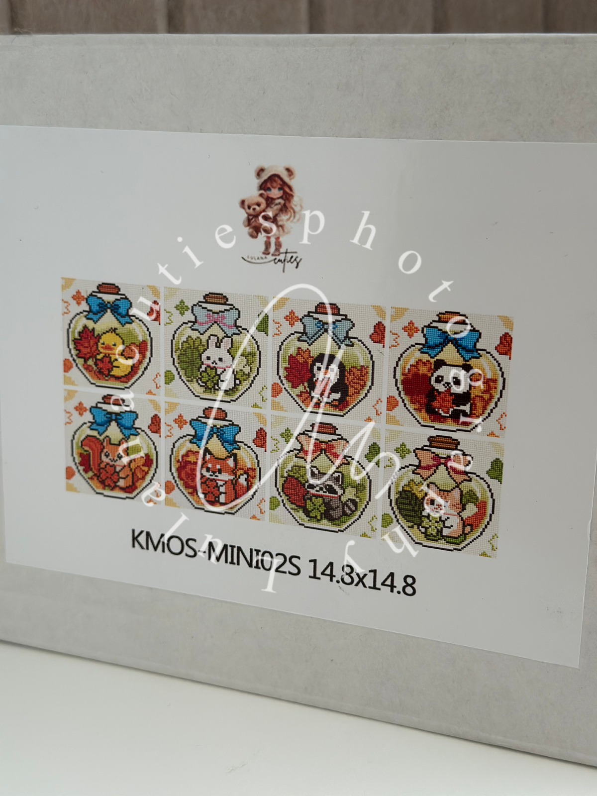 Mini Diamond painting Set 8 Motive