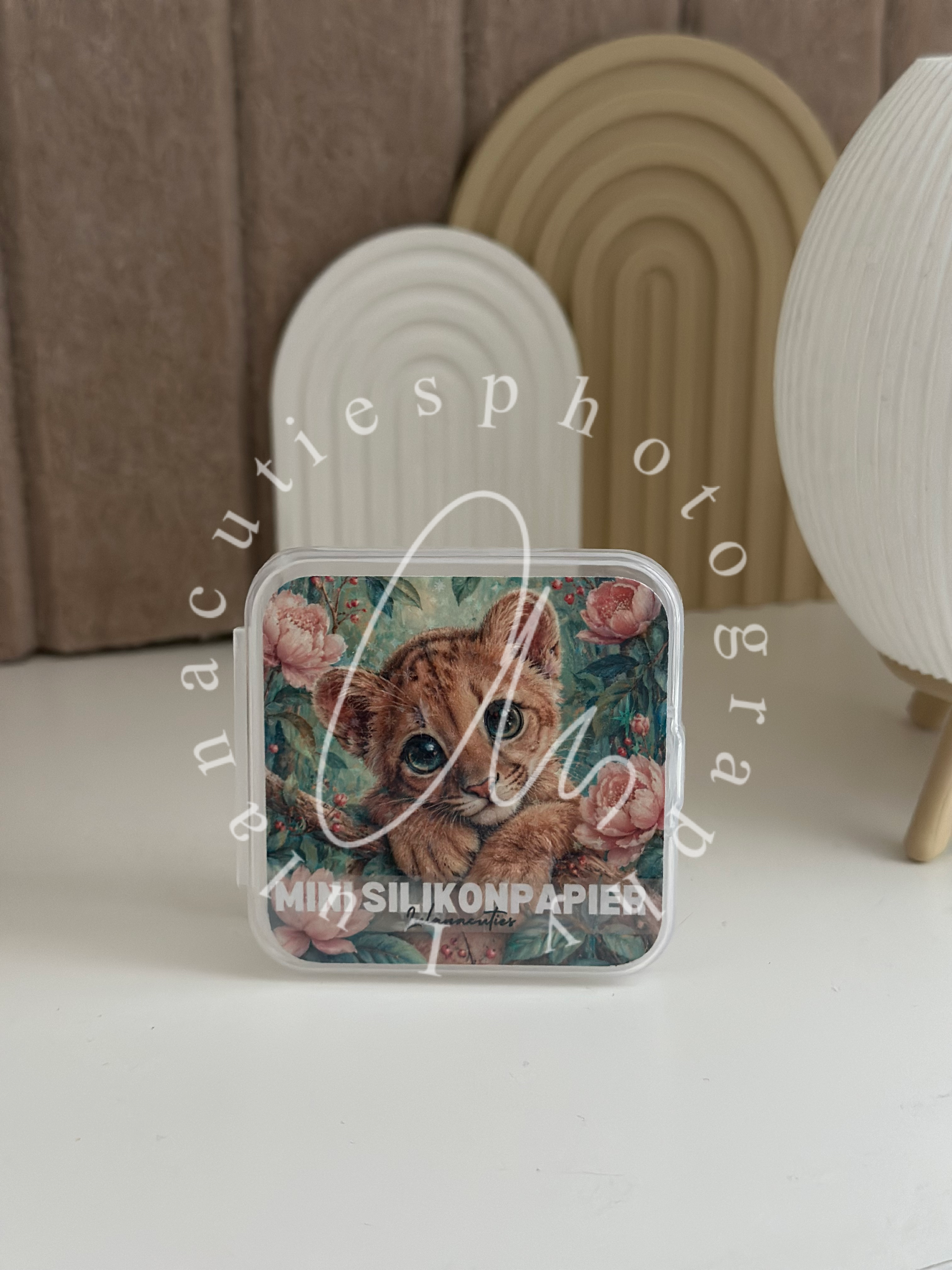 Mini Aufbewahrungsbox Panda Flower