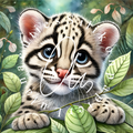 Silikonpapier Jungle Whiskers By Moozyjo.ai
