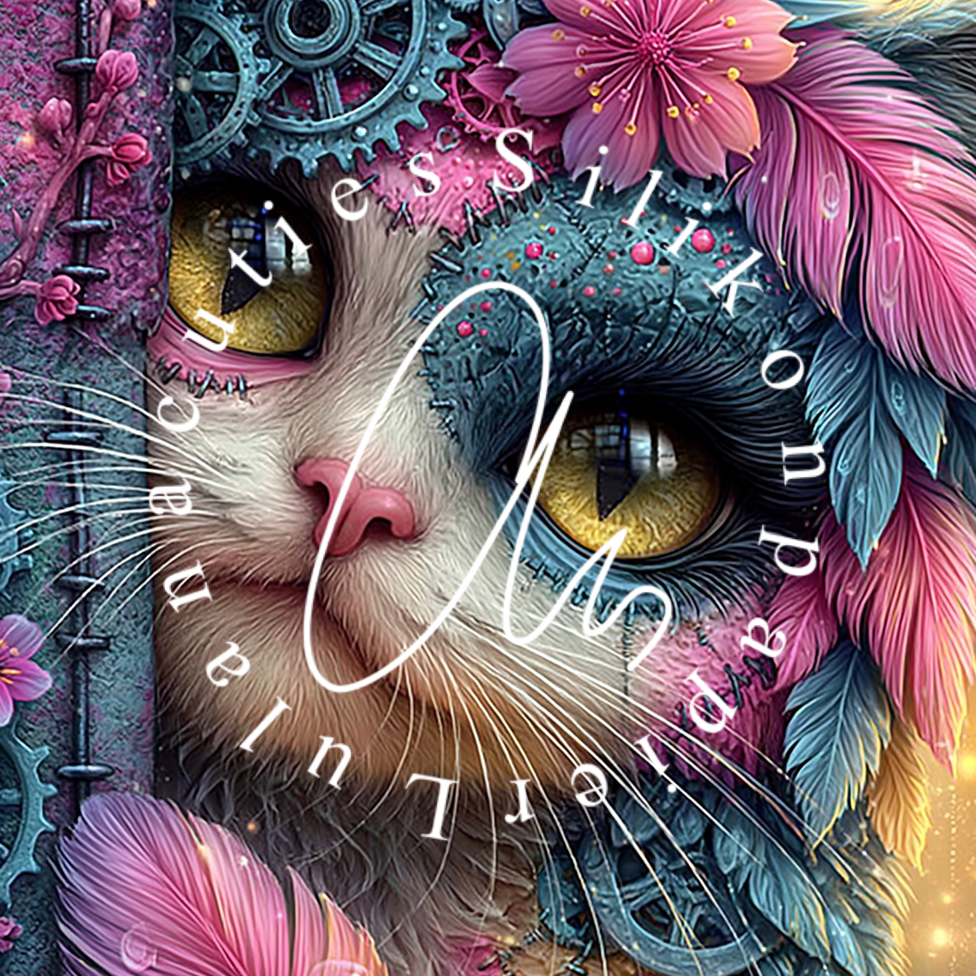 Silikonpapier Clockwork Kitty By Elly_A.I