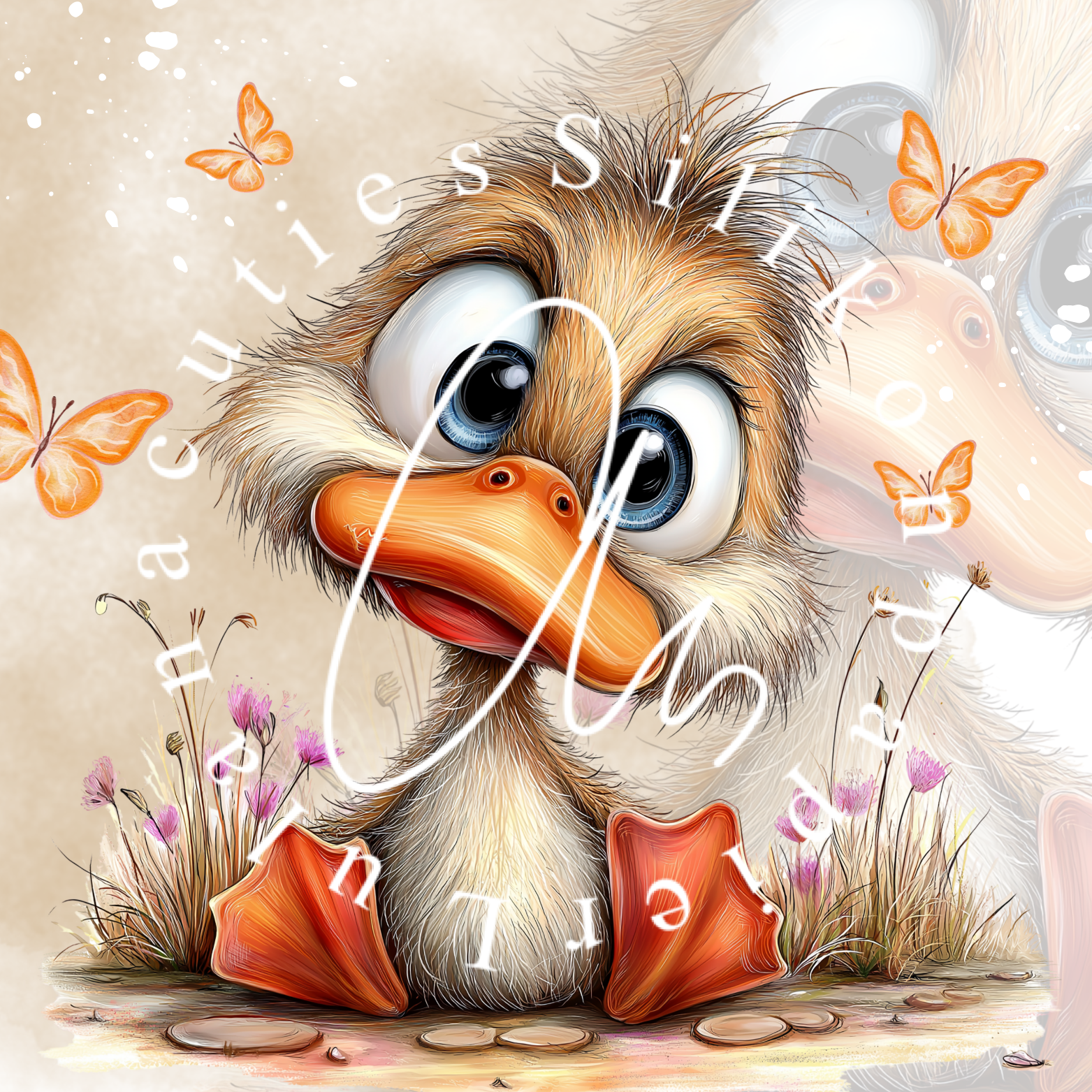 Silikonpapier Cutie Ducky