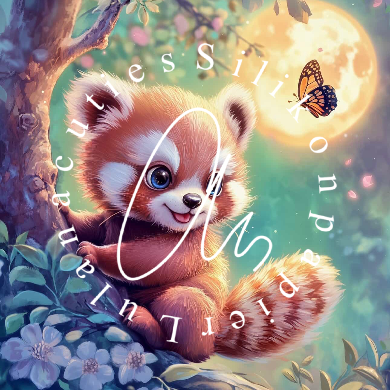 Silikonpapier Cute Red Panda By Traumpixxel
