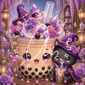 Silikonpapier Bubble Friends witches by Daye_ki_art