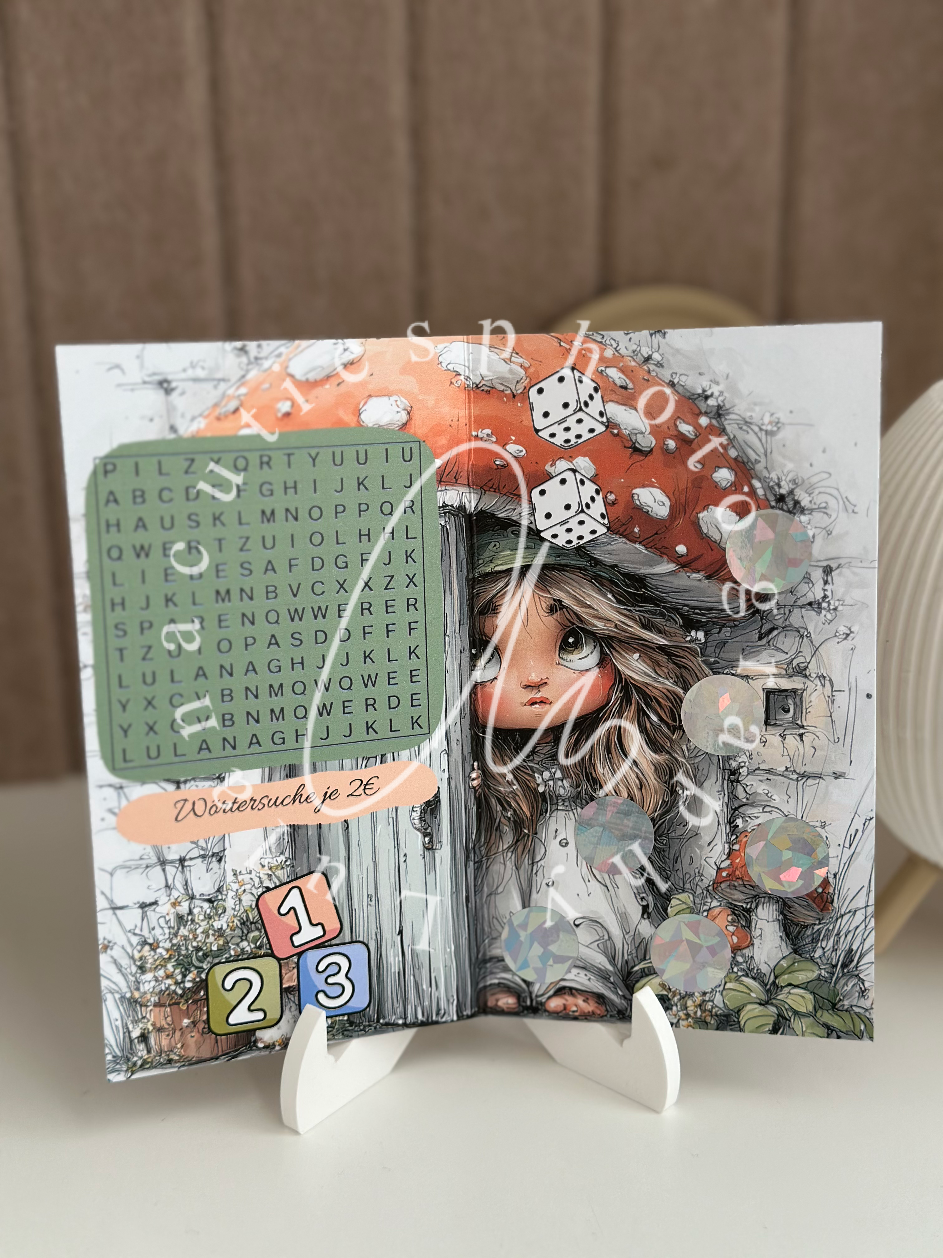 Spring Girl Sparchallenge A6