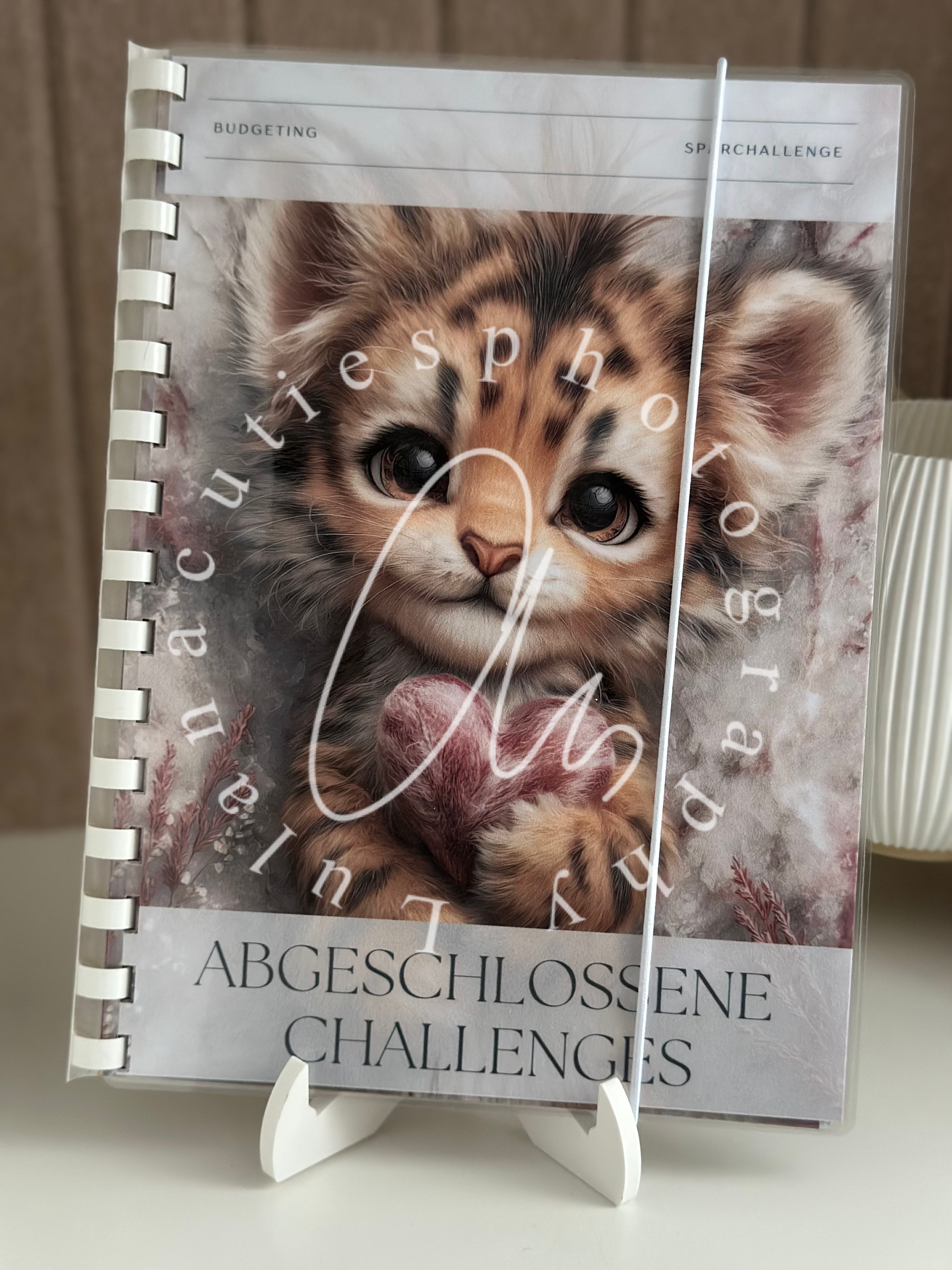 Abgeschlossene Challenges Heft Tiger