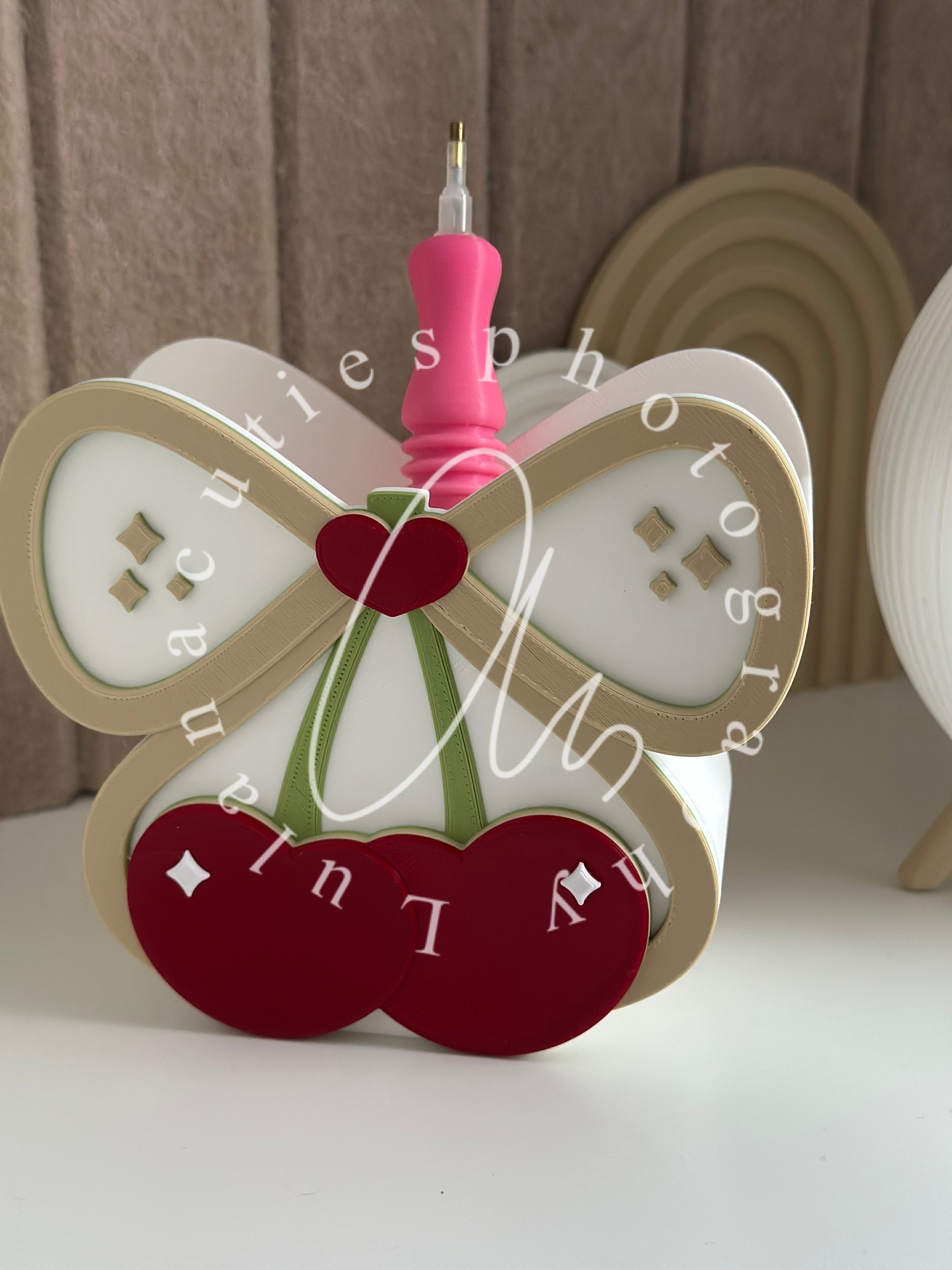 Stiftehalter Cherry Bow