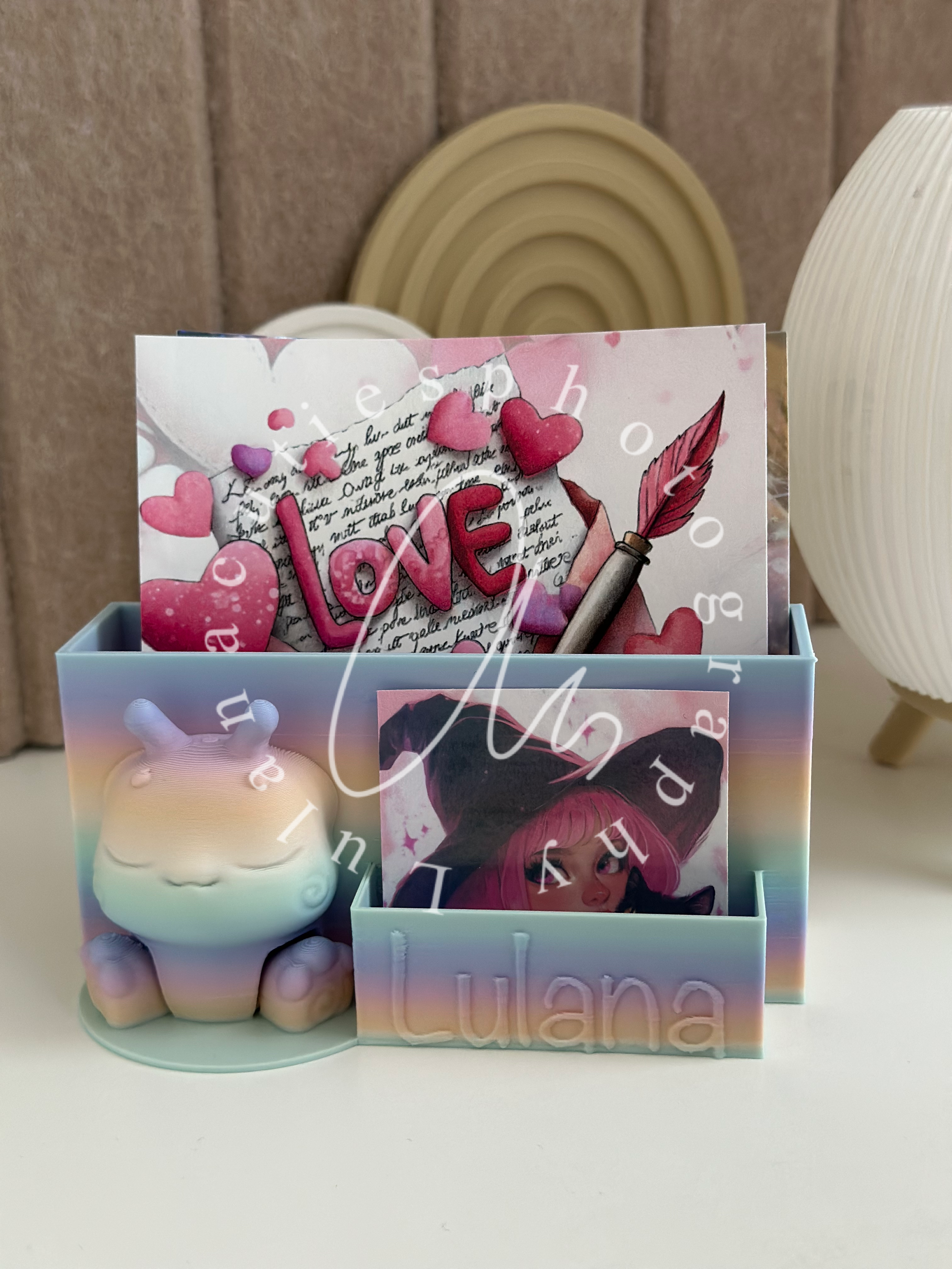 Silikonpapier Organizer Regenbogen