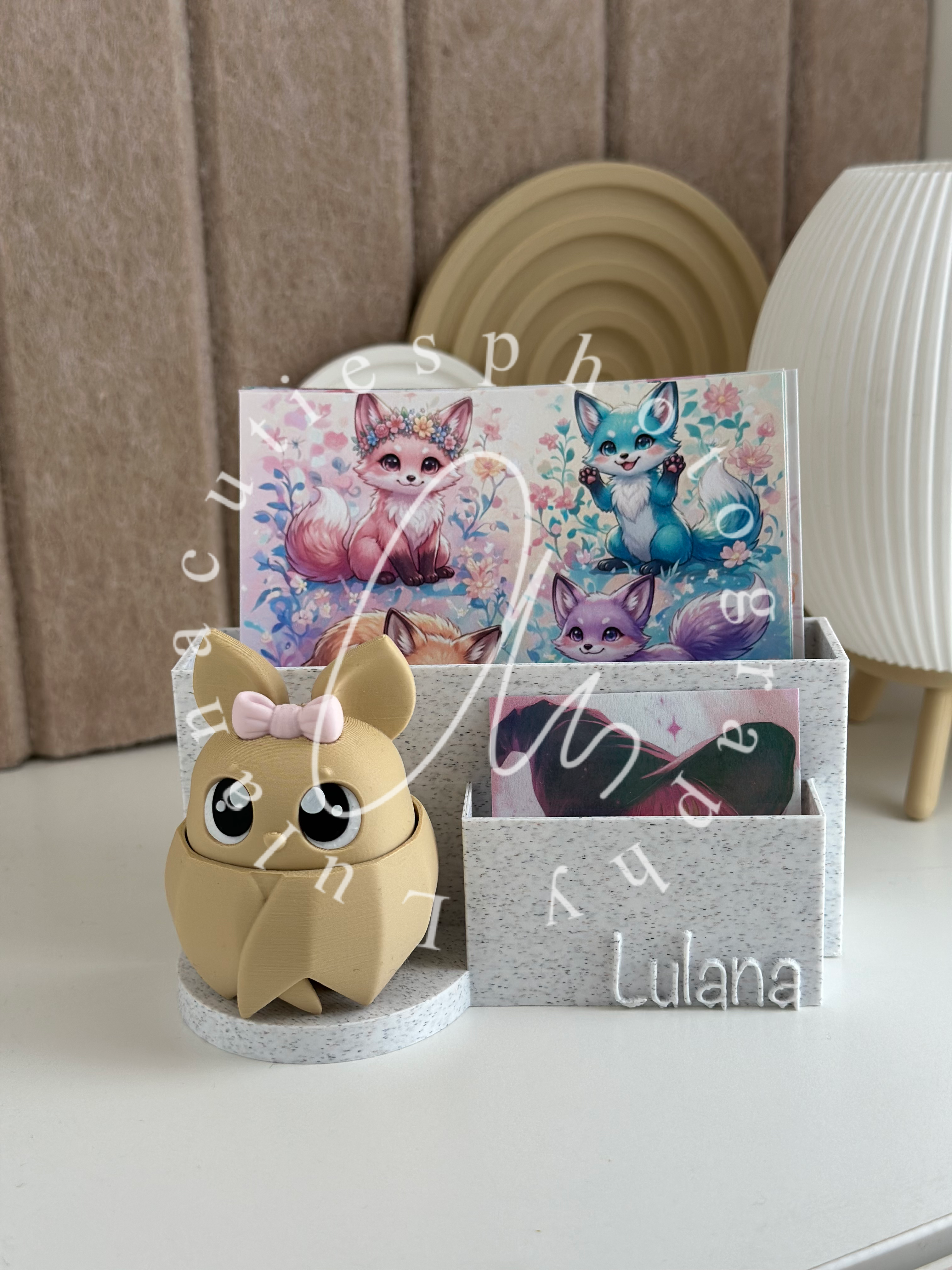 Silikonpapier Organizer Wunschfarbe mit Podest