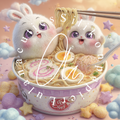 Silikonpapier Yummy Bunny by Lisa Morgan