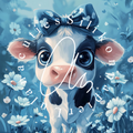 Silikonpapier Blue Bell by LulanaCuties