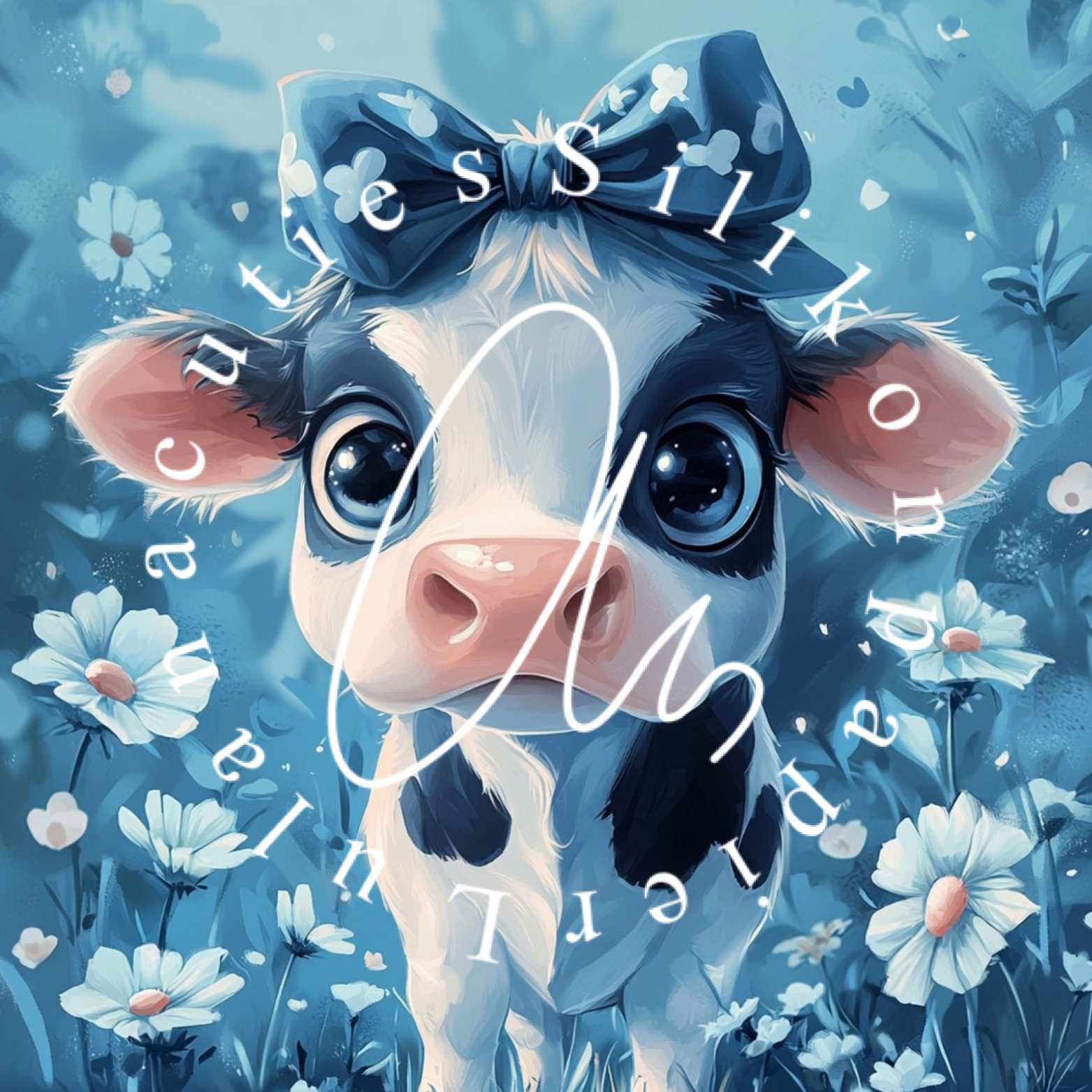 Silikonpapier Blue Bell by LulanaCuties