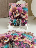 Registerkarten DMC Steine Orchidee