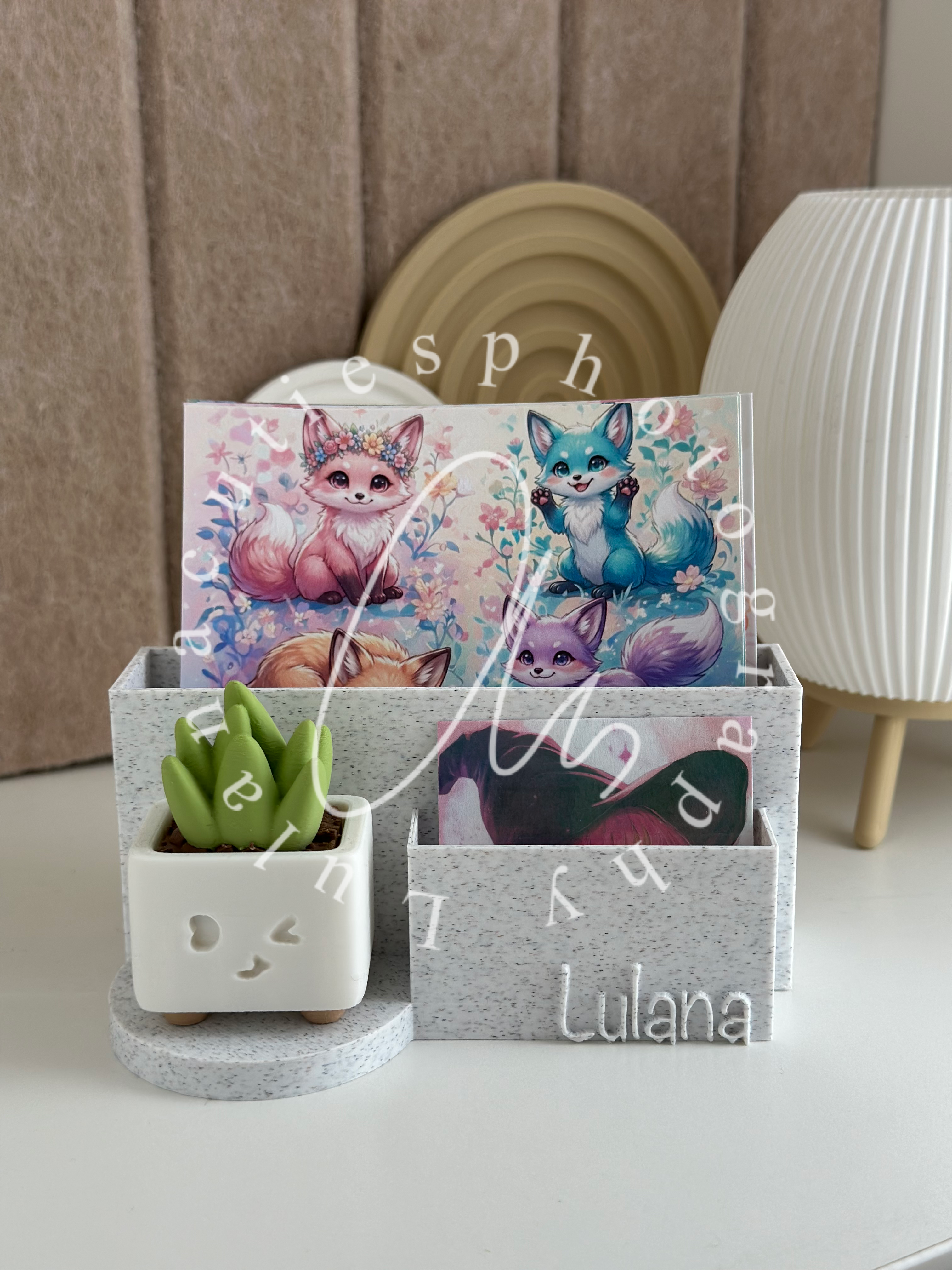 Silikonpapier Organizer Wunschfarbe mit Podest