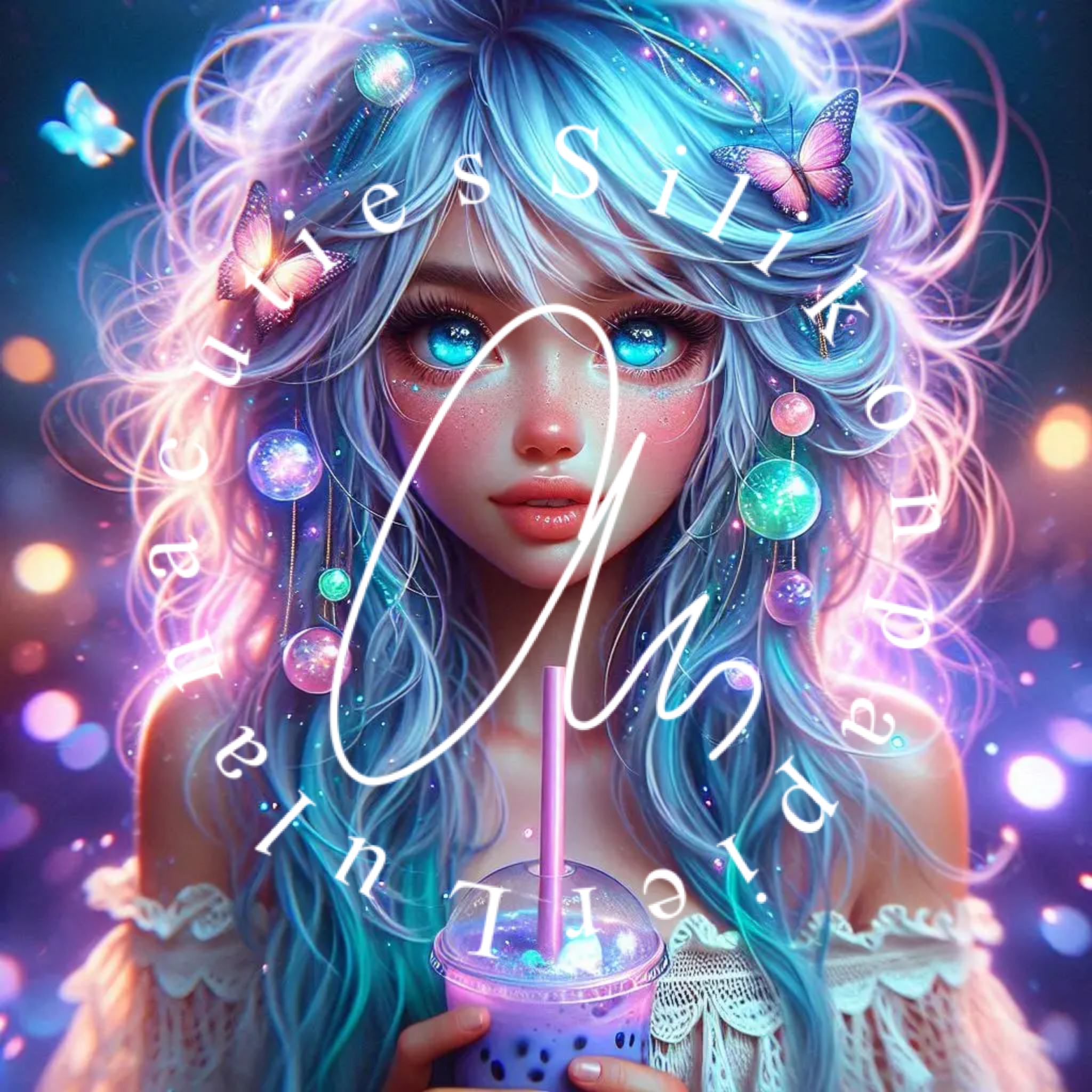 Silikonpapier Bubble Moon By Lexxy.ai