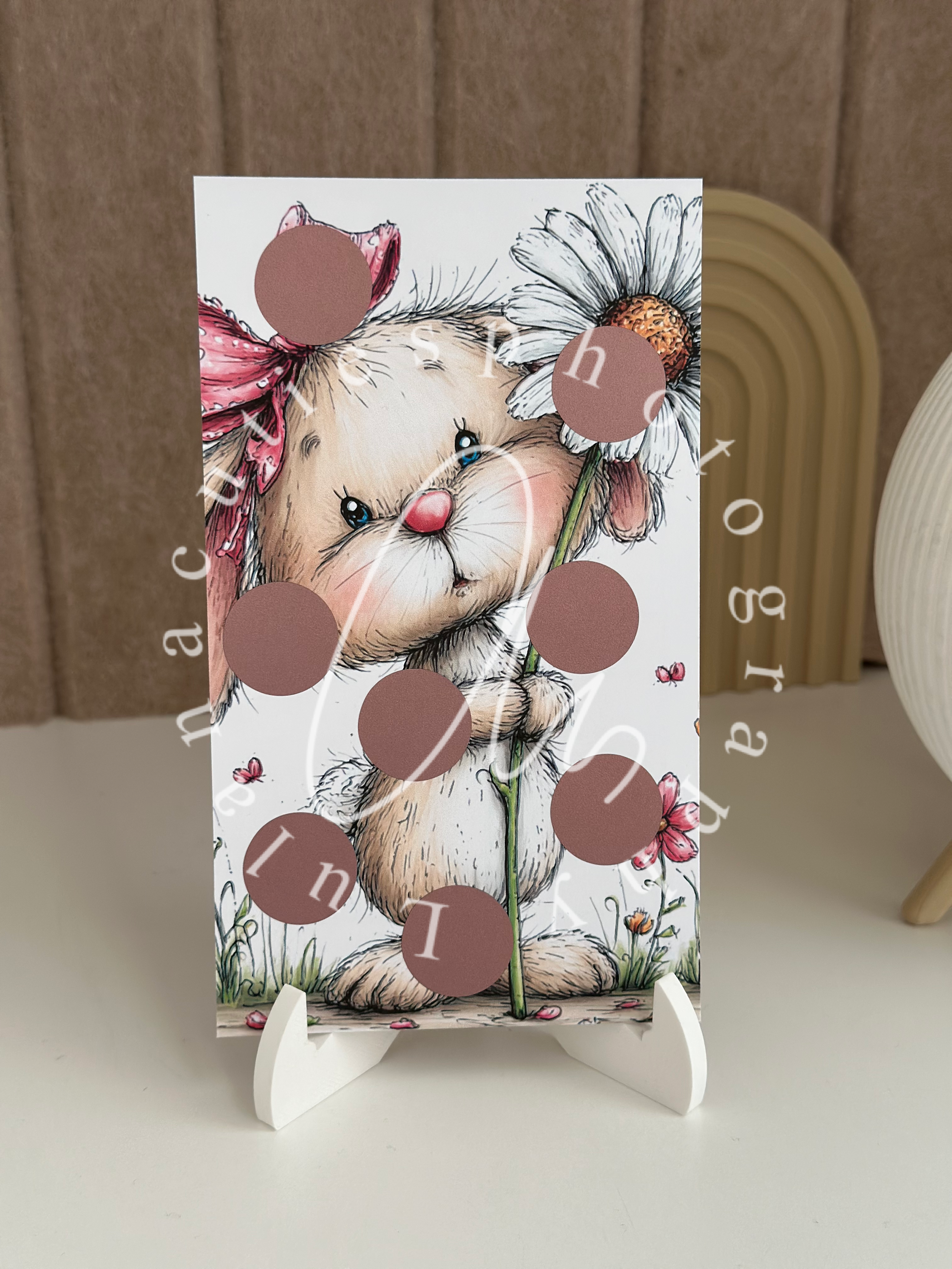 Hase im Frühling Sparchallenge A6