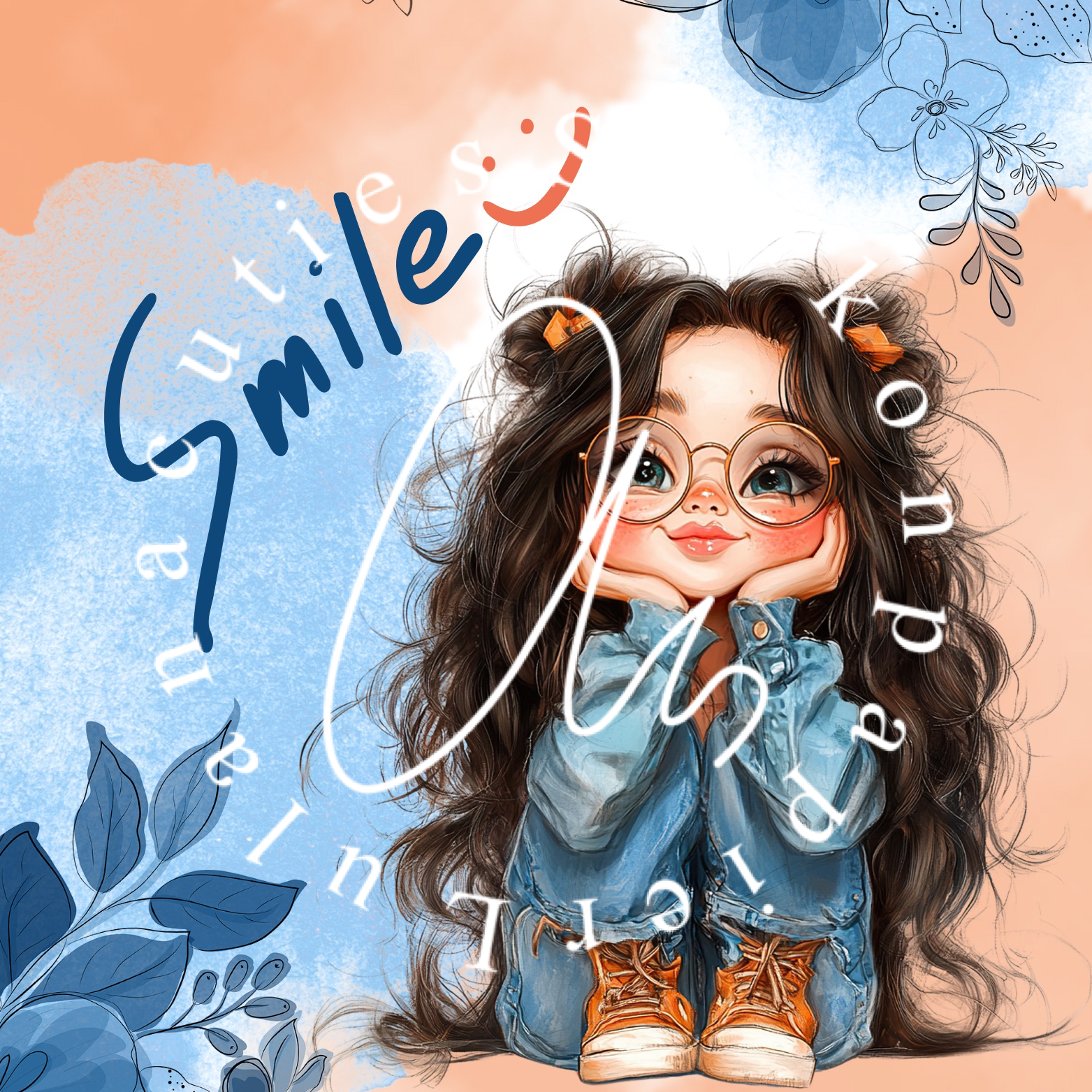 Silikonpapier Smile