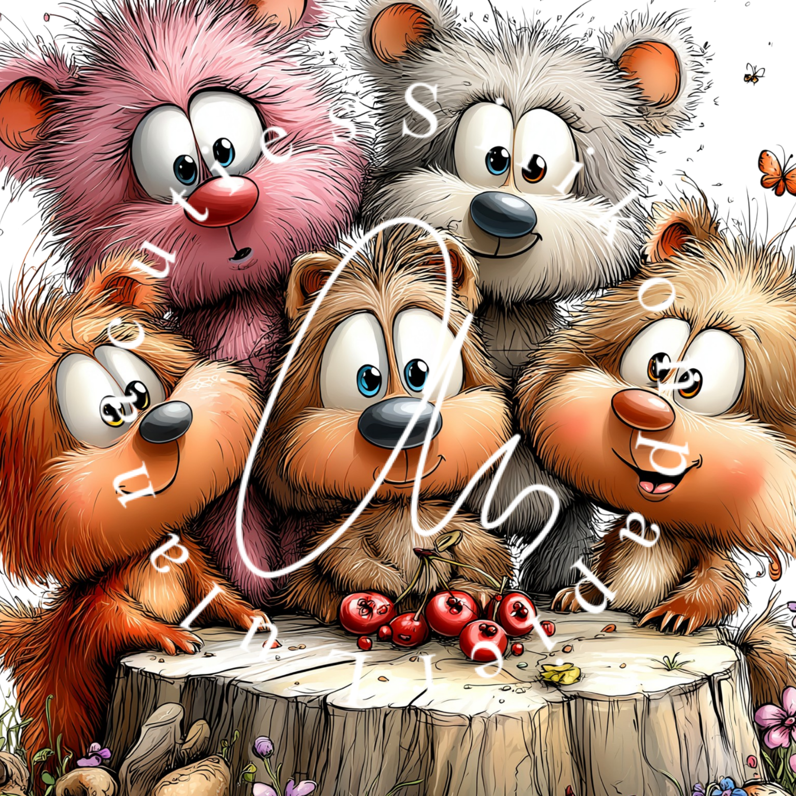 Silikonpapier Friends Day