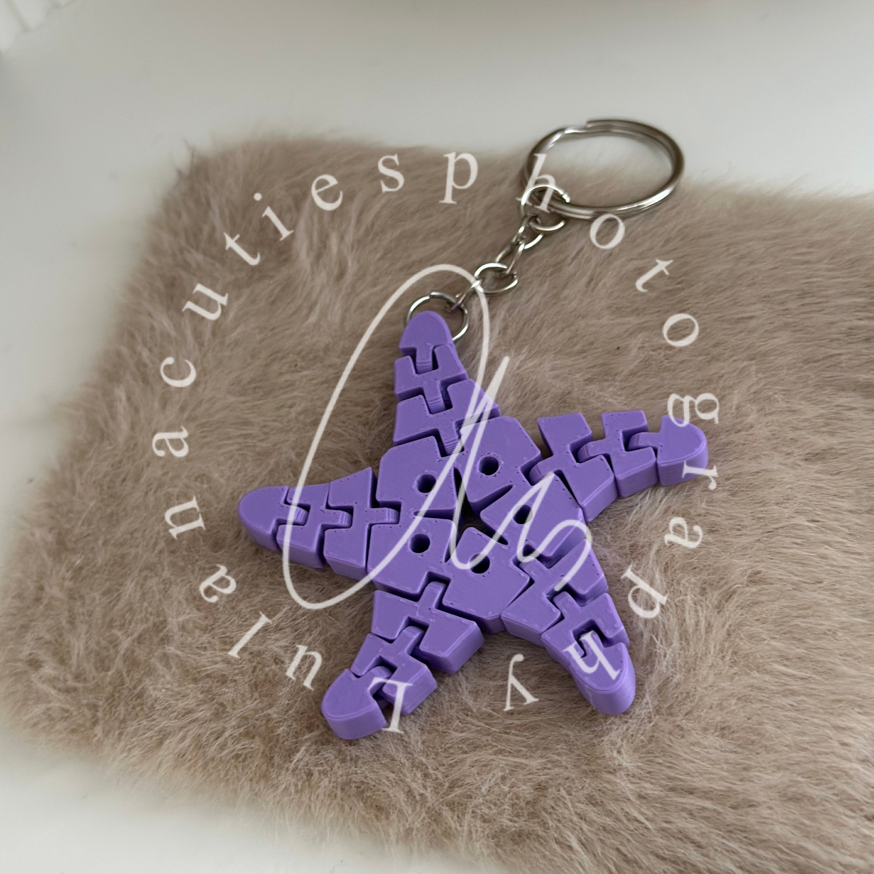 Schlüsselanhänger Flexy Seestern