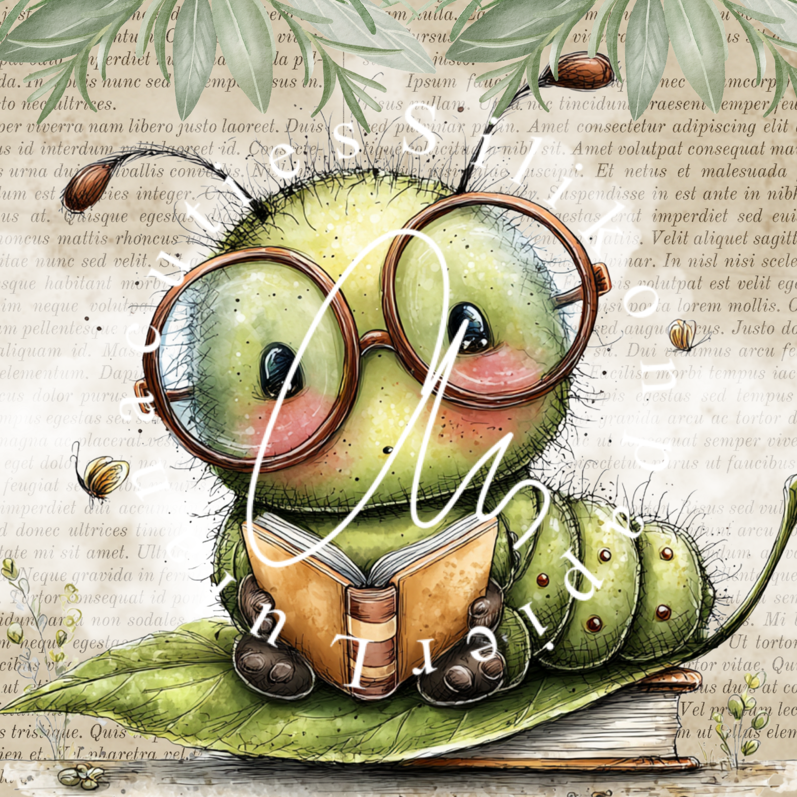 Silikonpapier Read a Book