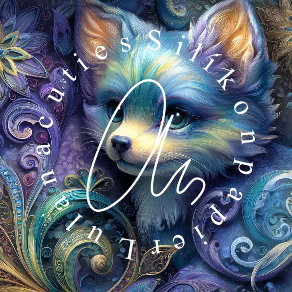 Silikonpapier Celestial Fox By Elly_A.I