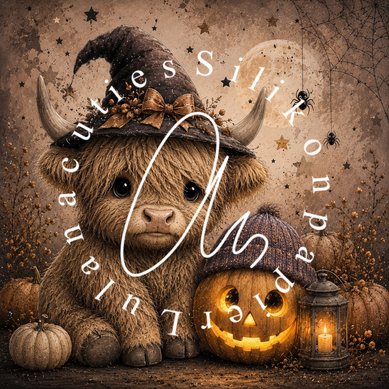 Silikonpapier Cow Pumpkin