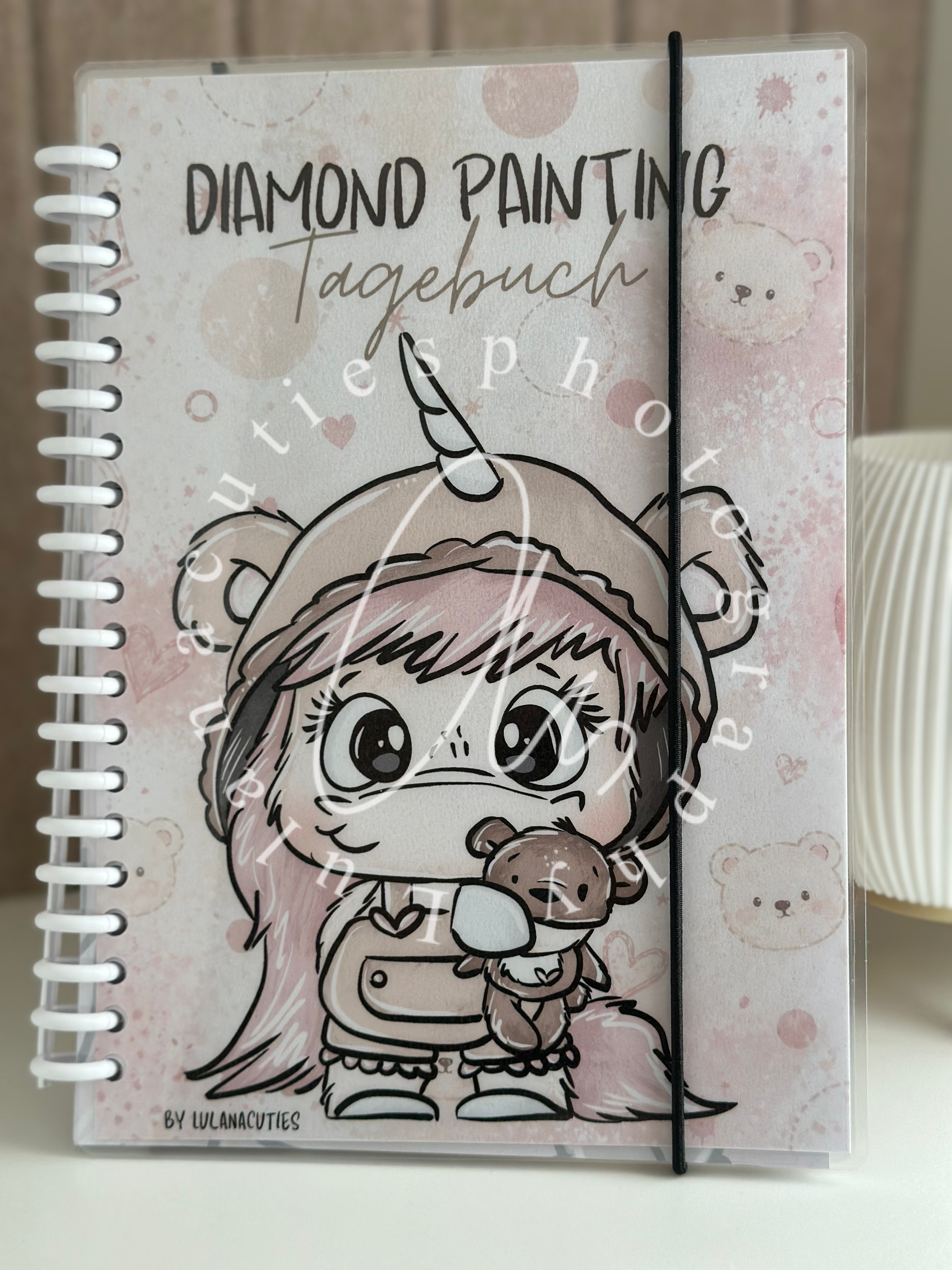Diamond Painting Tagebuch Lana Schnubbi Einhorn