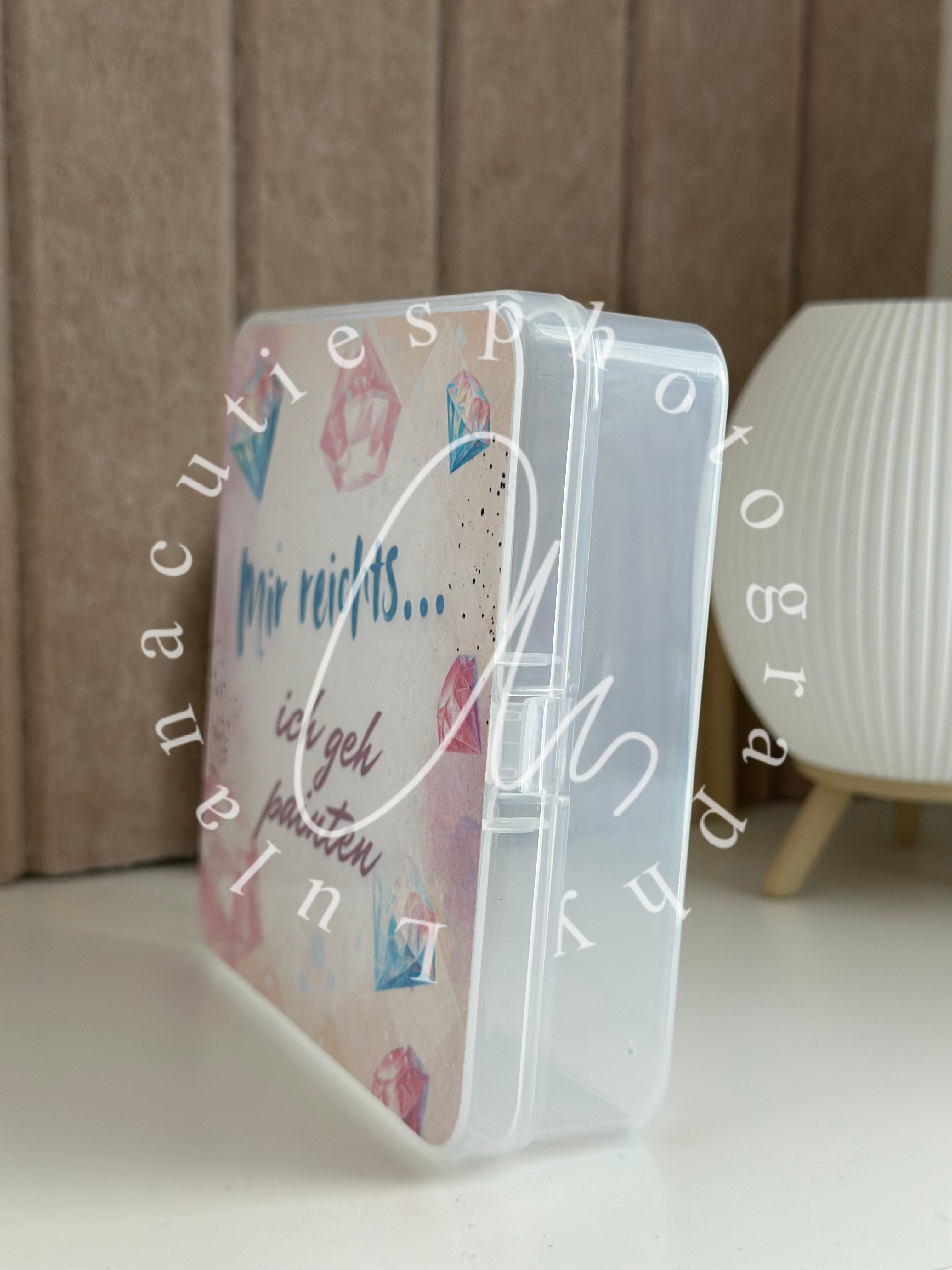 Aufbewahrungsbox 10x10 Ich geh painten..