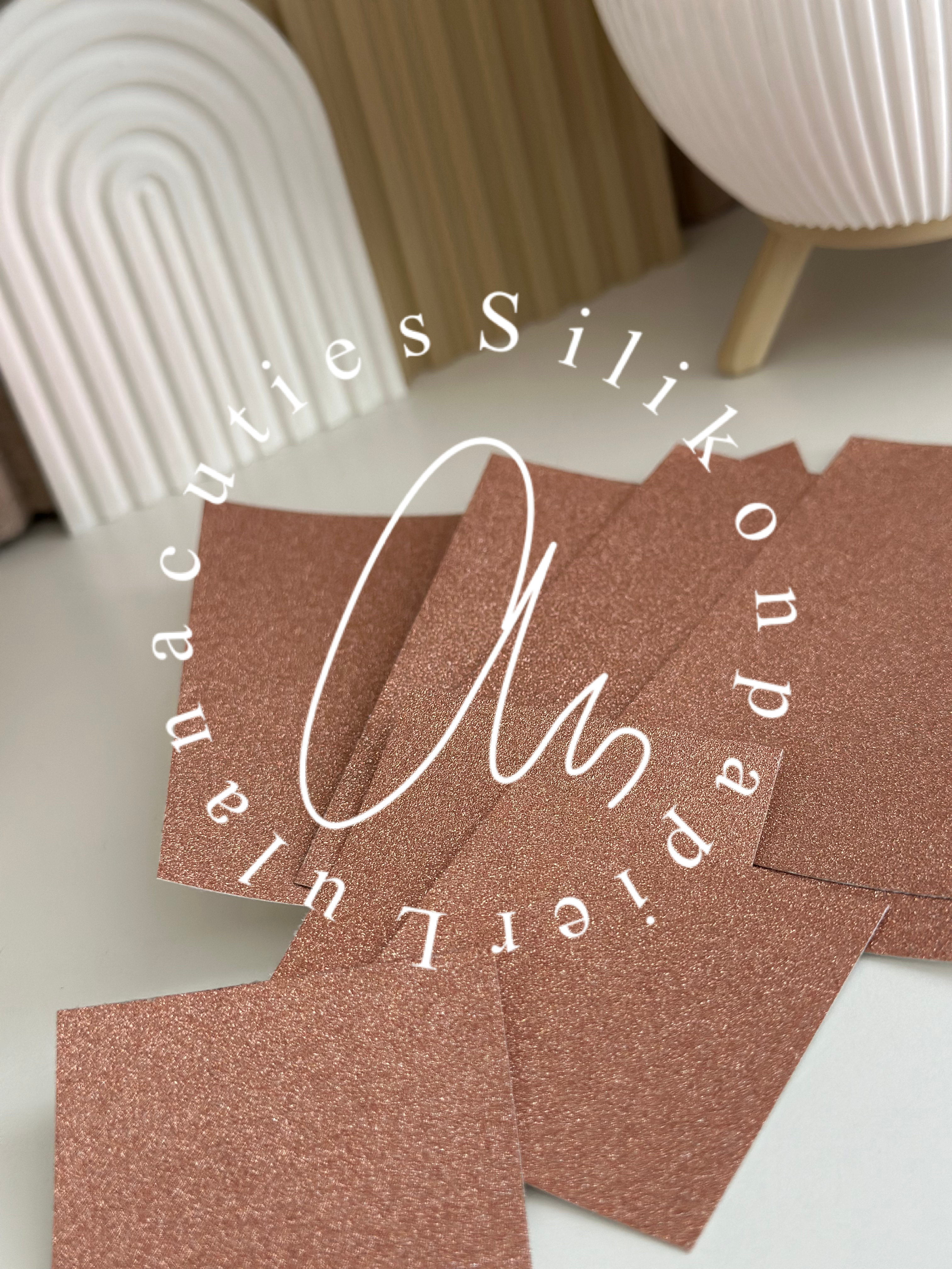 Silikonpapier Glitter Mix