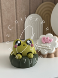 Frosch-Clicker Sammelfigur