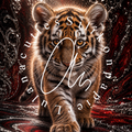 Silikonpapier Red Tiger By Tikidiamonds.ai